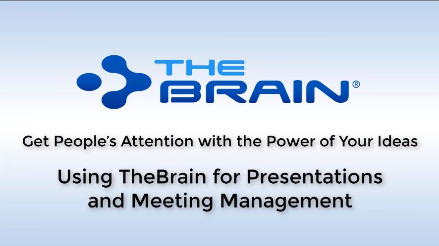 如何使用使演講更加深入人心？TheBrain幫你拉近與人間的有效溝通！