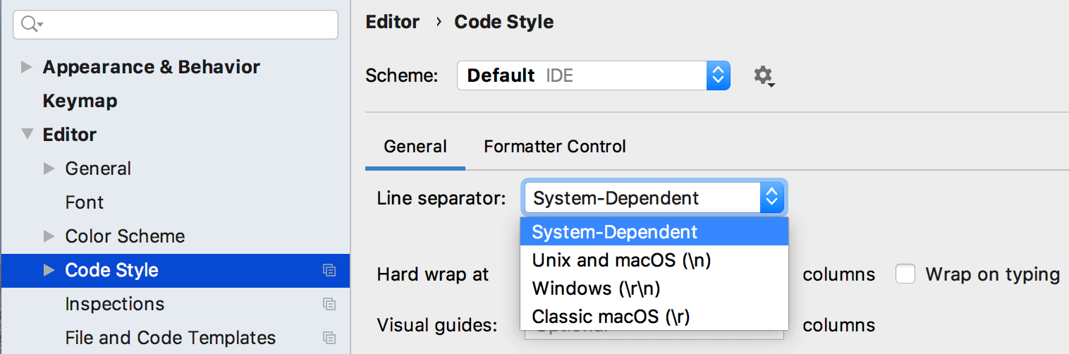 Pycharm IDE設(shè)置系列教程（五）：配置行分隔符