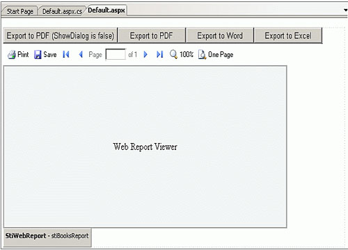 Stimulsoft reporting,表格報表,交叉報表,導出PDF,Excel格式,報表設計器