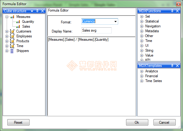RadarCube ASP.NET OLAP計(jì)算方法詳解-BI項(xiàng)目開(kāi)發(fā)