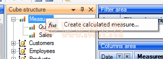 RadarCube ASP.NET OLAP計(jì)算方法詳解-BI項(xiàng)目開(kāi)發(fā)