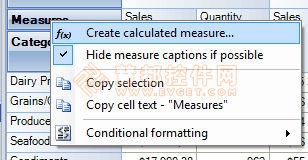 RadarCube ASP.NET OLAP計(jì)算方法詳解-BI項(xiàng)目開(kāi)發(fā)