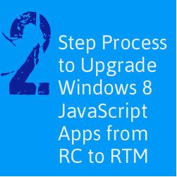 如何將WIN8 JavaScript應(yīng)用從RC版升級(jí)到RTM版